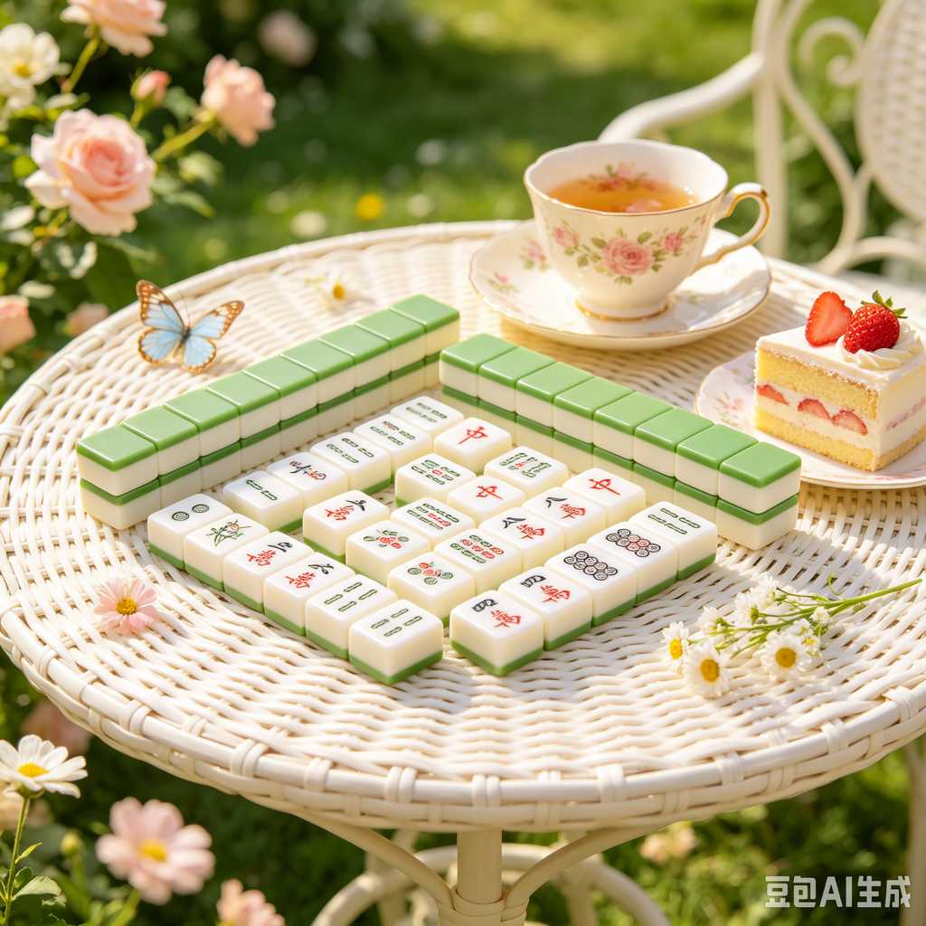 custom pattern art mahjong set